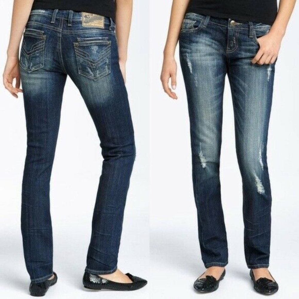 VIGOSS Studio 28 The Dublin Skinny Distressed Jean